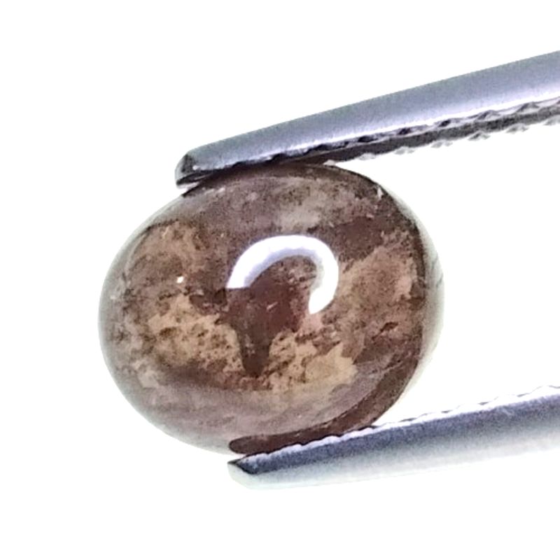 2.35cts Brown to red color change garnet oval cabochon loose gemstones "see video"