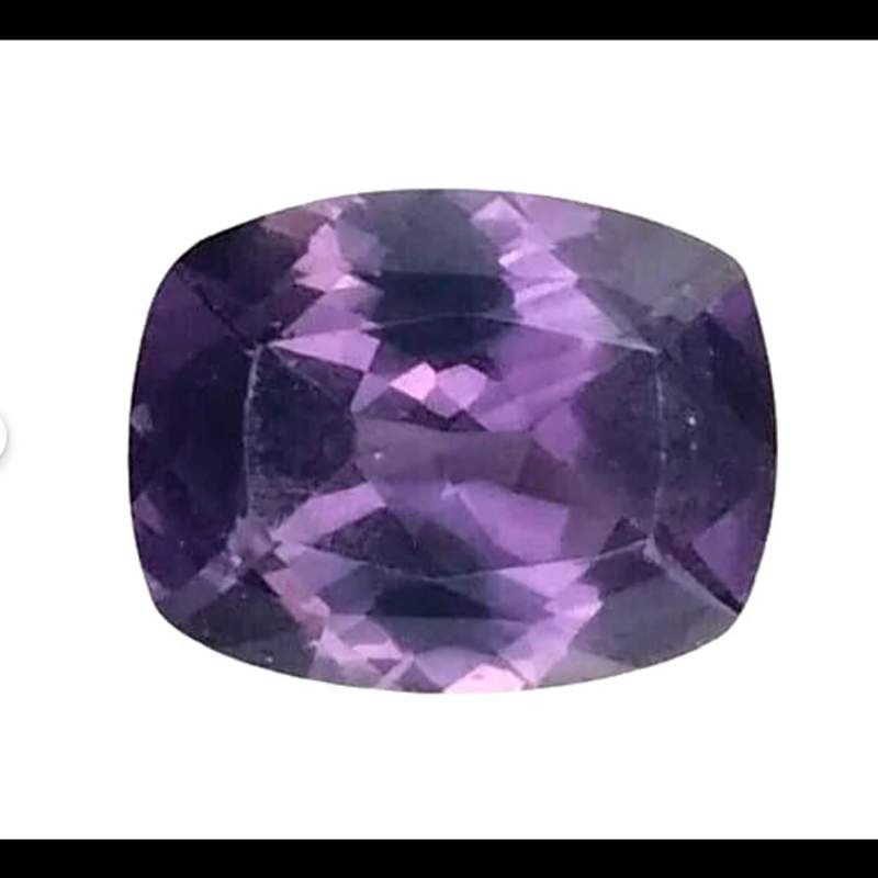 1.420 CTS Violet natural spinel cushiion shape loose gemstones "see video "