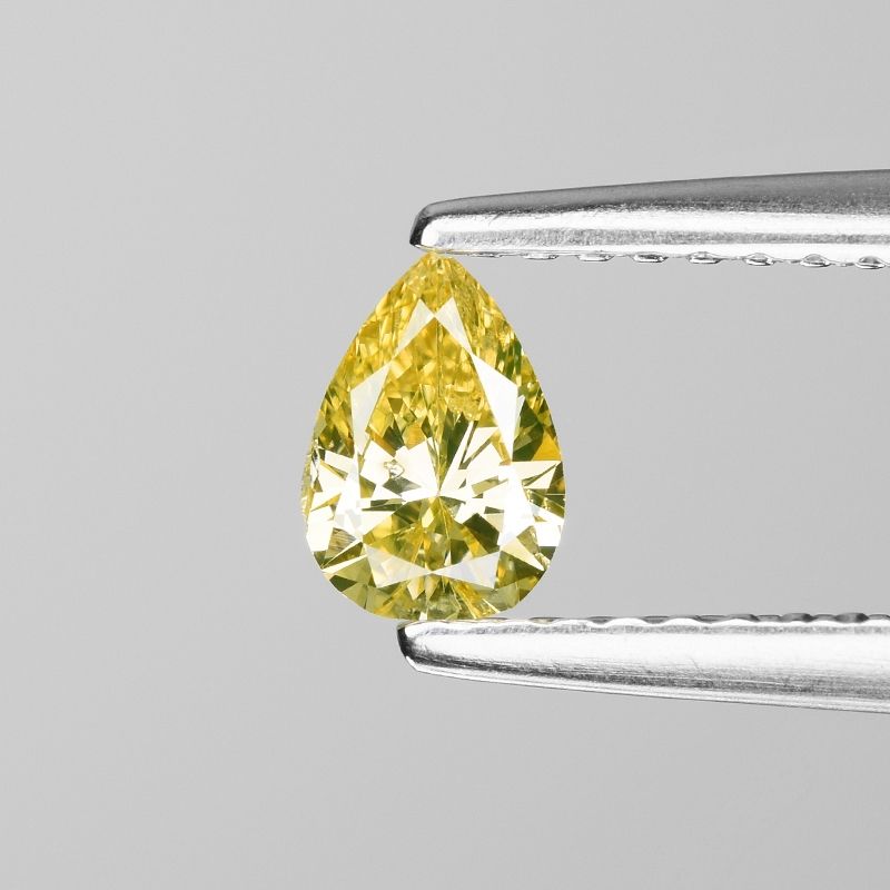 0.36 ct Loose Diamond Yellow Color - GR7539-802-2126