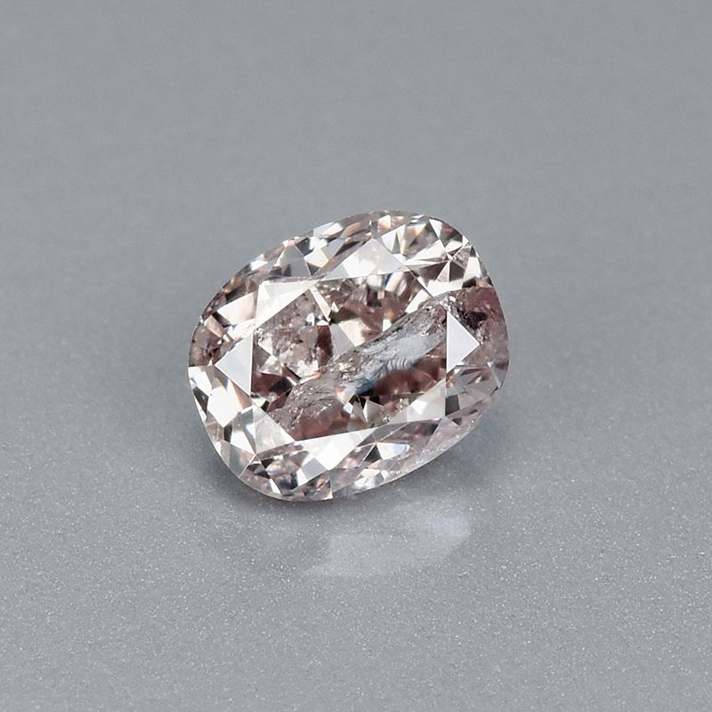 0.19 ct Loose Diamond Brownish Pink Color - GR7682-824-2271