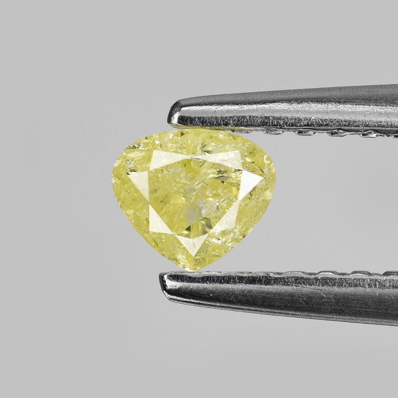 0.32 ct Loose Diamond Fancy Yellow Color - GR8030-822-2581