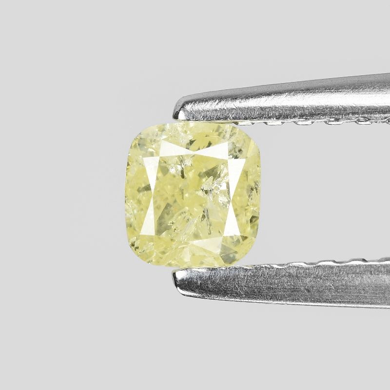 0.38 ct Loose Diamond Yellow Color - GR8177-822-2718