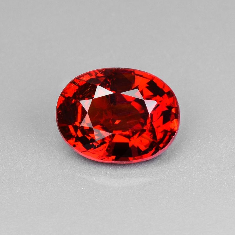 1.35 ct Spessartite Garnet Loose Gemstone Coke Red Color - GR8189-FC580-2730