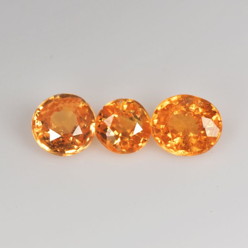 0.76 ct Spessartite Garnet Loose Gemstone Fanta Orange Color - GR8451-FC654