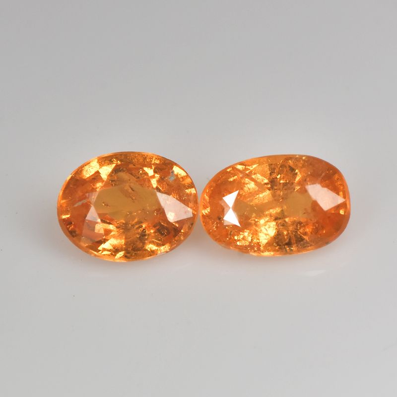 0.71 ct Spessartite Garnet Loose Gemstone Fanta Orange Color - GR8459-FC654