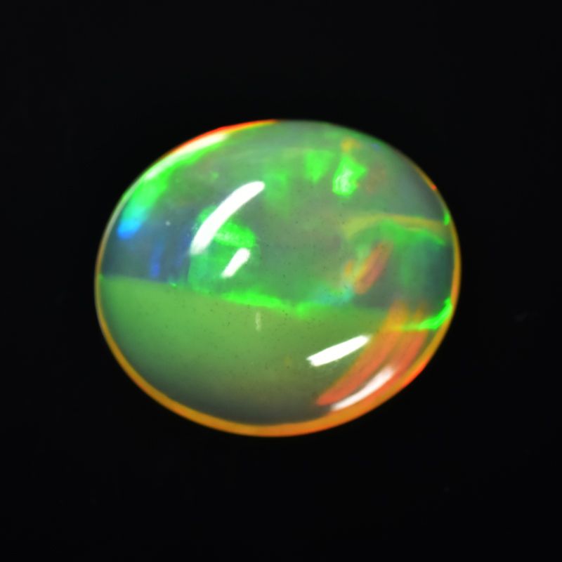 3.05 ct White Opal Loose Gemstone Color Play Color - GR6795-VJ106