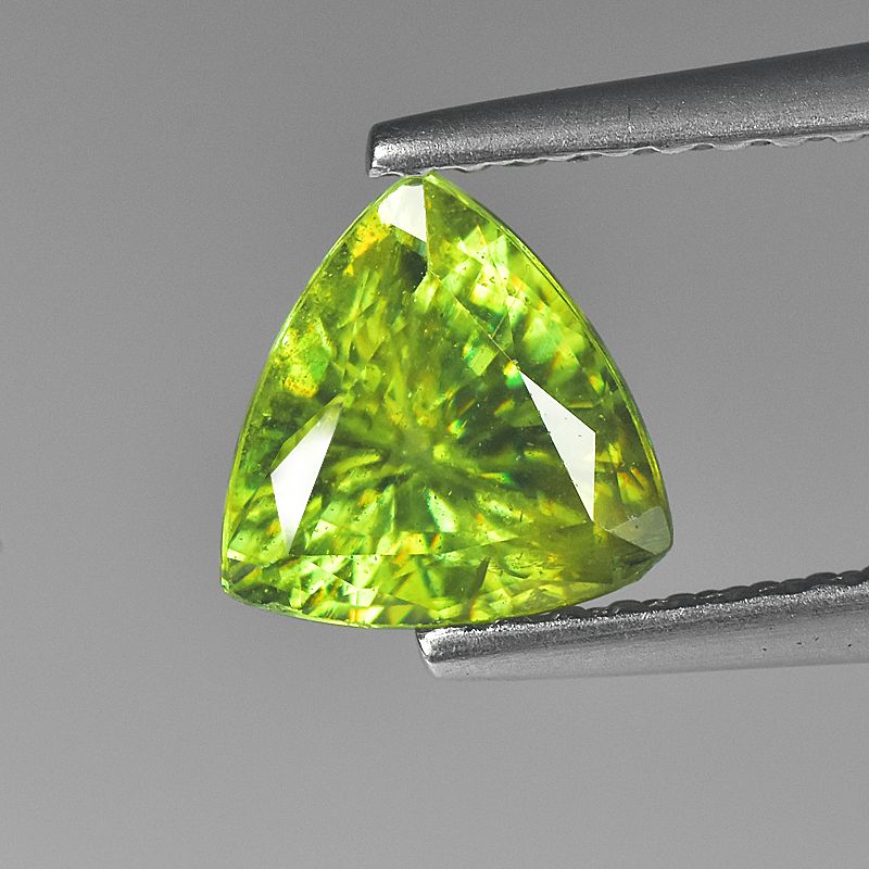 1.34 ct Sphene Loose Gemstone Green Color - GR6890-VR542