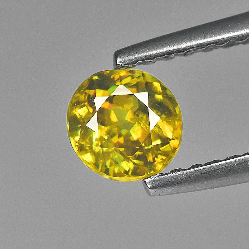 0.54 ct Sphene Loose Gemstone Yellow Color - GR6895-FC594