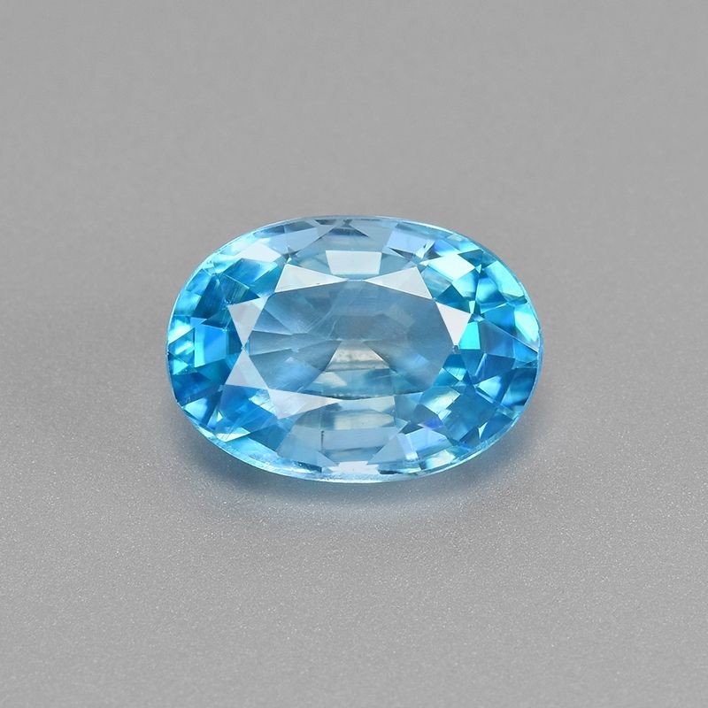 1.48 ct Zircon Loose Gemstone Blue Color - GR8171-FC570-2712