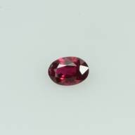0.12 Cts Natural Burma Ruby Loose Gemstone Oval Cut