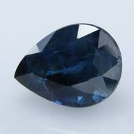 1.56 Cts Natural Vivid Blue  sapphire  Loose Gemstone Pear Cut