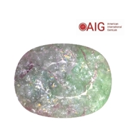 132.39CTS  Aig certified blue green natural Paraiba tourmaline oval cut loose gemstones "see video "