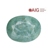 8.98CTS AIG certified Blue green natural paraiba tourmaline oval cut loose gemstones