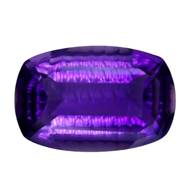 53.15 CTS Purple natural Amethyst cushion fantasy shape loose gemstones   "see video"