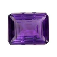 14.24 cts  Purple natural amethyst octagon cut loose gemstones "see video " !!!