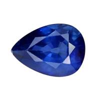 2.60 CTS  Blue natural sapphire Pear cut loose gemstones, "see video "
