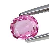 0.885cts Pink natural sapphire cushion cut loose gemstones "see video"