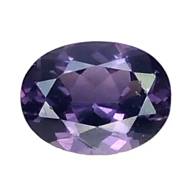 0.97 CTS Purple natural spinel oval shape loose gemstones "see video "