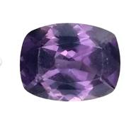 1.420 CTS Violet natural spinel cushiion shape loose gemstones "see video "