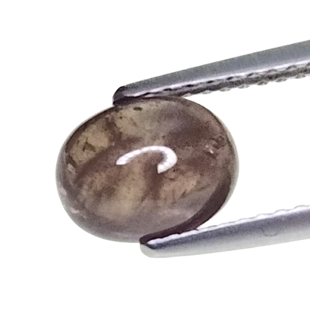 2.41cts Brown to red color change garnet oval cabochon loose gemstones "see video"