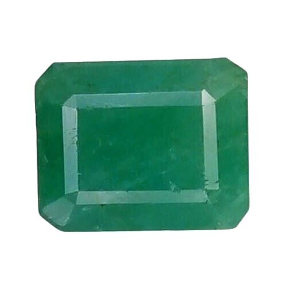 4.62 cts Green natural  Emerald octagon  loose gemstones , see video