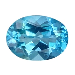 1.875CTS  blue green natural apatite oval loose gemstones "see video"