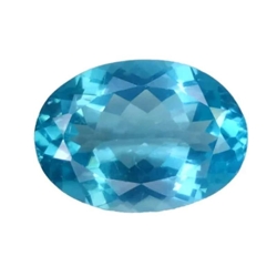 8.71CTS Blue green natural apatite oval loose gemstones "see video"