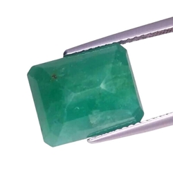 7.52 cts Green natural  Emerald octagon cut loose gemstones see video