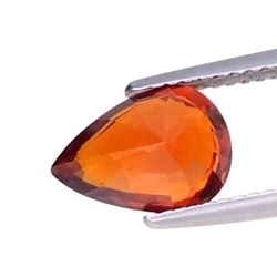 3.04cts Red orange spessartite garnet oval cut loose gemstones "see video"