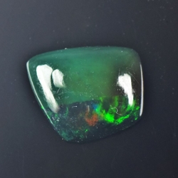 1.34 ct Black Opal Loose Gemstone MultiColor Opal Color - GR6972-VJ107