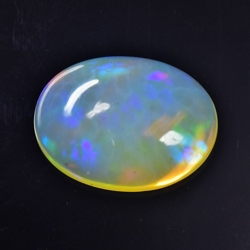 4.74 ct White Opal Loose Gemstone Color Play Color - GR6828-VJ106