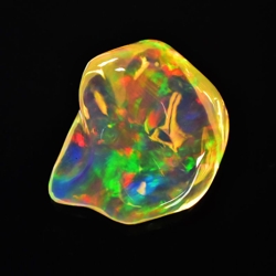 5.41 ct Fire Opal Loose Gemstone Color Play Color - GR6800-PD4