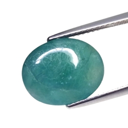 10.45cts Blue green natural grandidierite oval cabochon loose gemstones "see video"