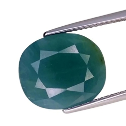 Git certified 10.00CTS Bluish green natural grandidierite oval cut loose gemstones   "see video"