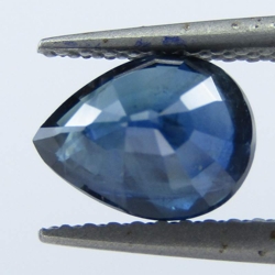 1.56 Cts Natural Vivid Blue  sapphire  Loose Gemstone Pear Cut