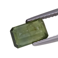 1.97cts Green natural sapphire octagon cut loose gemstones "see video"