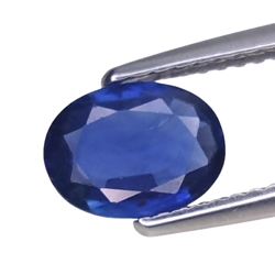 1.07 cts blue natural sapphire oval cut loose gemstones "see video "