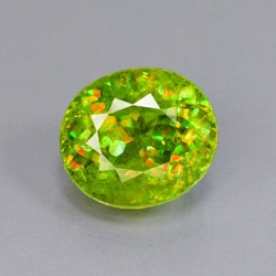 4.75 ct Sphene Loose Gemstone Green Color - GR7646-VR507-2234