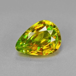 1.77 ct Sphene Loose Gemstone MultiColors Yellow Color - GR7604-FC646-2192