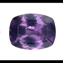 1.420 CTS Violet natural spinel cushiion shape loose gemstones "see video "