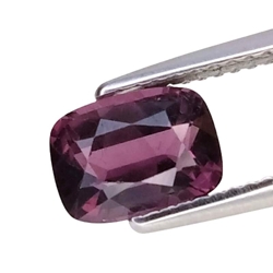 2.03 CTS Purple natural spinel cushion shape loose gemstones "see video "