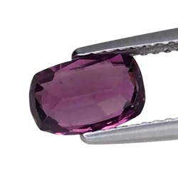 1.43 CTS Purple pink  natural spinel cushion cut loose gemstones " see video "