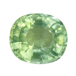 13.07CTS Green natural tourmaline oval cut loose gemstones "see video "