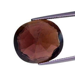 22.01ct Brown natural tourmaline oval cut loose gemstones see video