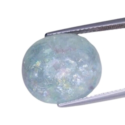 17.13CTS  Aig certified Blue green natural Paraiba tourmaline oval cut loose gemstones "see video "