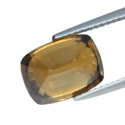 7.44cts Honey yellow natural zircon cushion cut loose gemstones "see video"