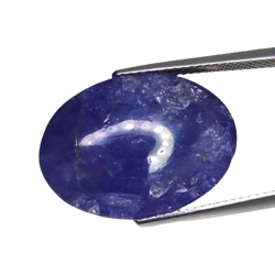 29.840cts Blue natural tanzanite oval cabochon loose gemstones "see video"