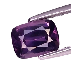 1.645 CTS Purple natural spinel cushion shape loose gemstones "see video "